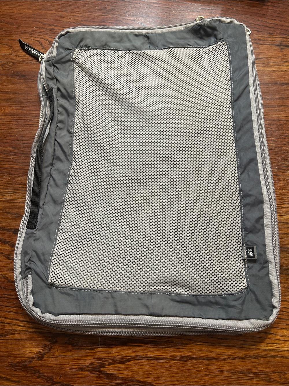 REI Grey Men’s Travel Organizer compression Packing Cube